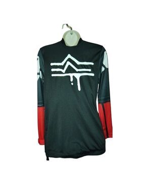 Fortnite XLord Long sleeve Shirt Teen Spirit Costume Black and Red